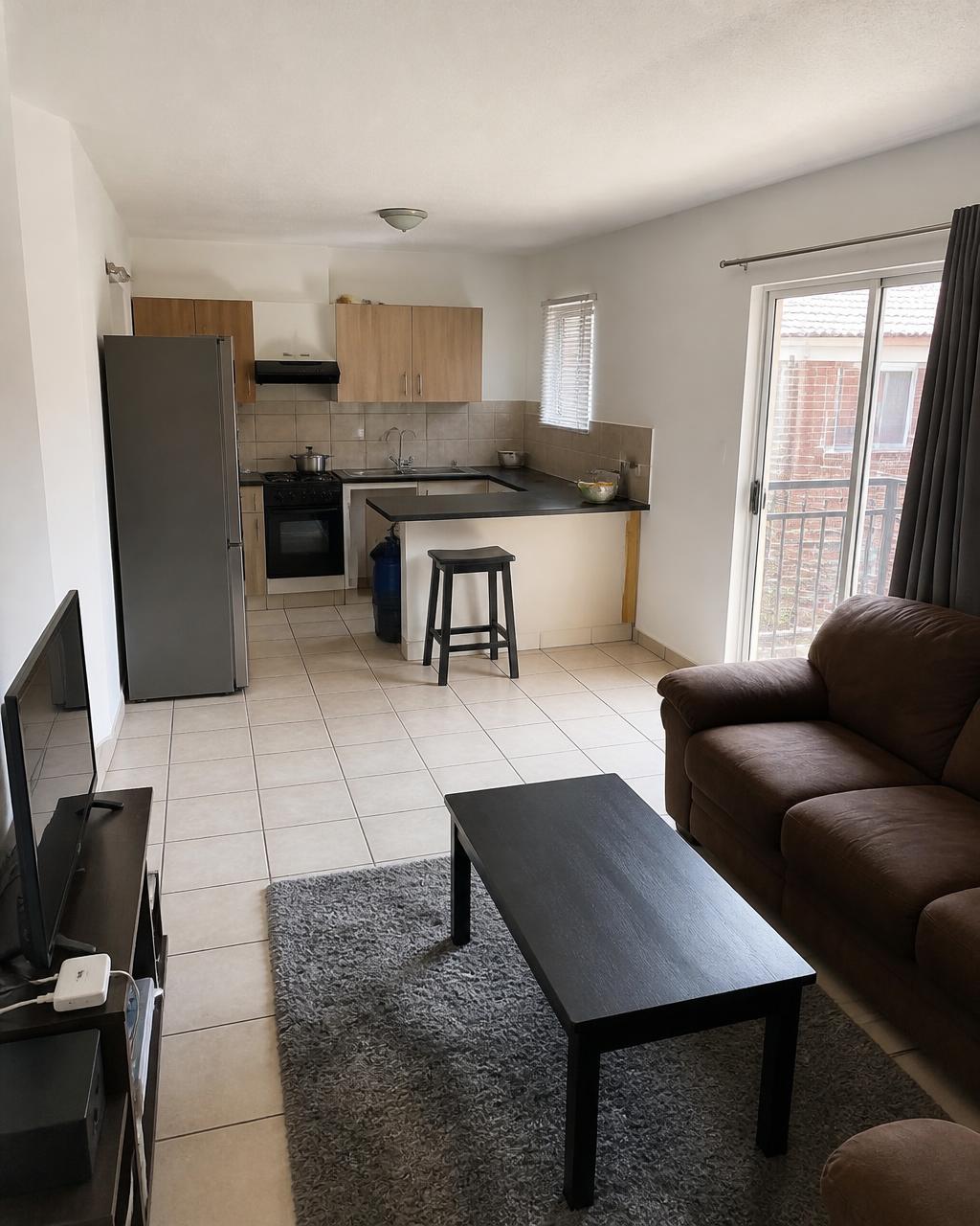 One-bedroom flat interior in Bellville