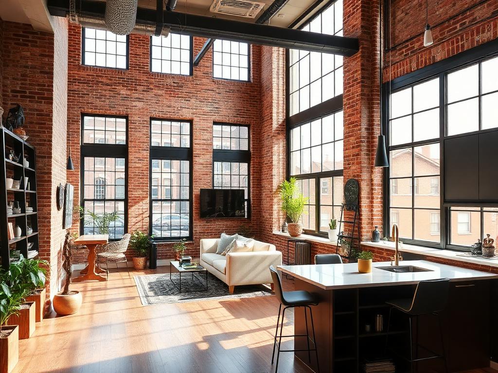Brick loft in Maboneng